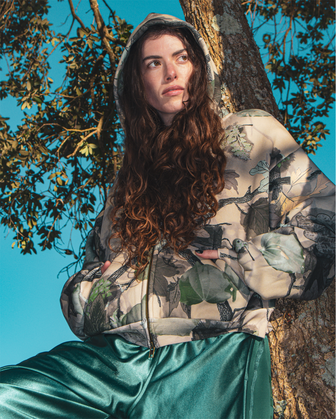 Classic Zip Hoodie - Native Camo - Checks Downtown