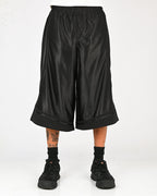 Hooper Shorts - Black - Checks Downtown