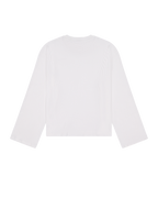 Idle Waffle Top - White - Checks Downtown