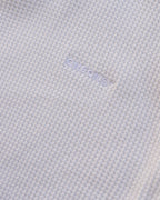 Idle Waffle Top - White - Checks Downtown