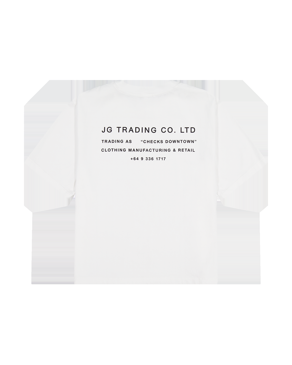 JG Trading Tee - White