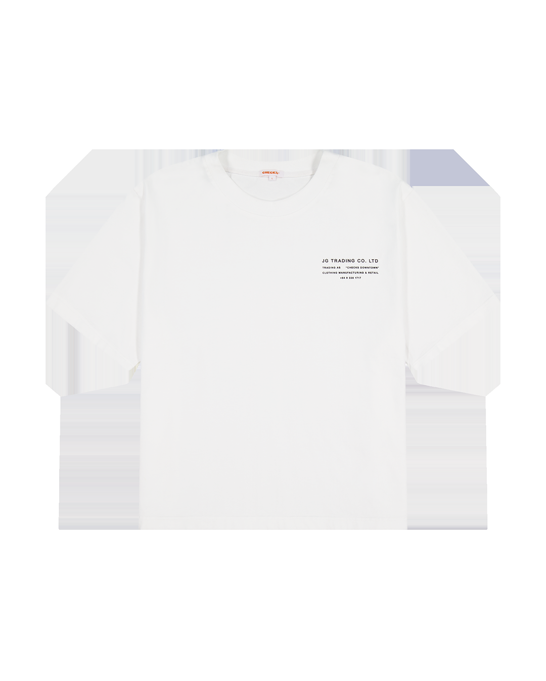 JG Trading Tee - White