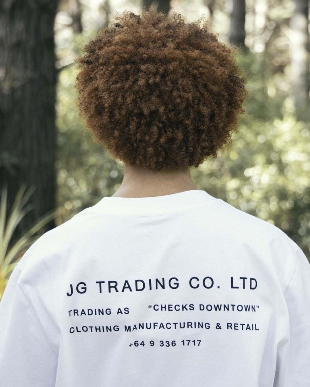 JG Trading Tee - White