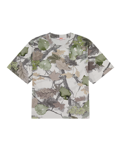Kawakawa Camo Tee - White - Checks Downtown