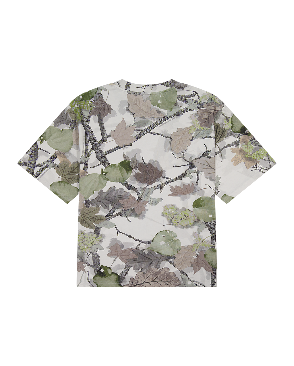 Kawakawa Camo Tee - White - Checks Downtown