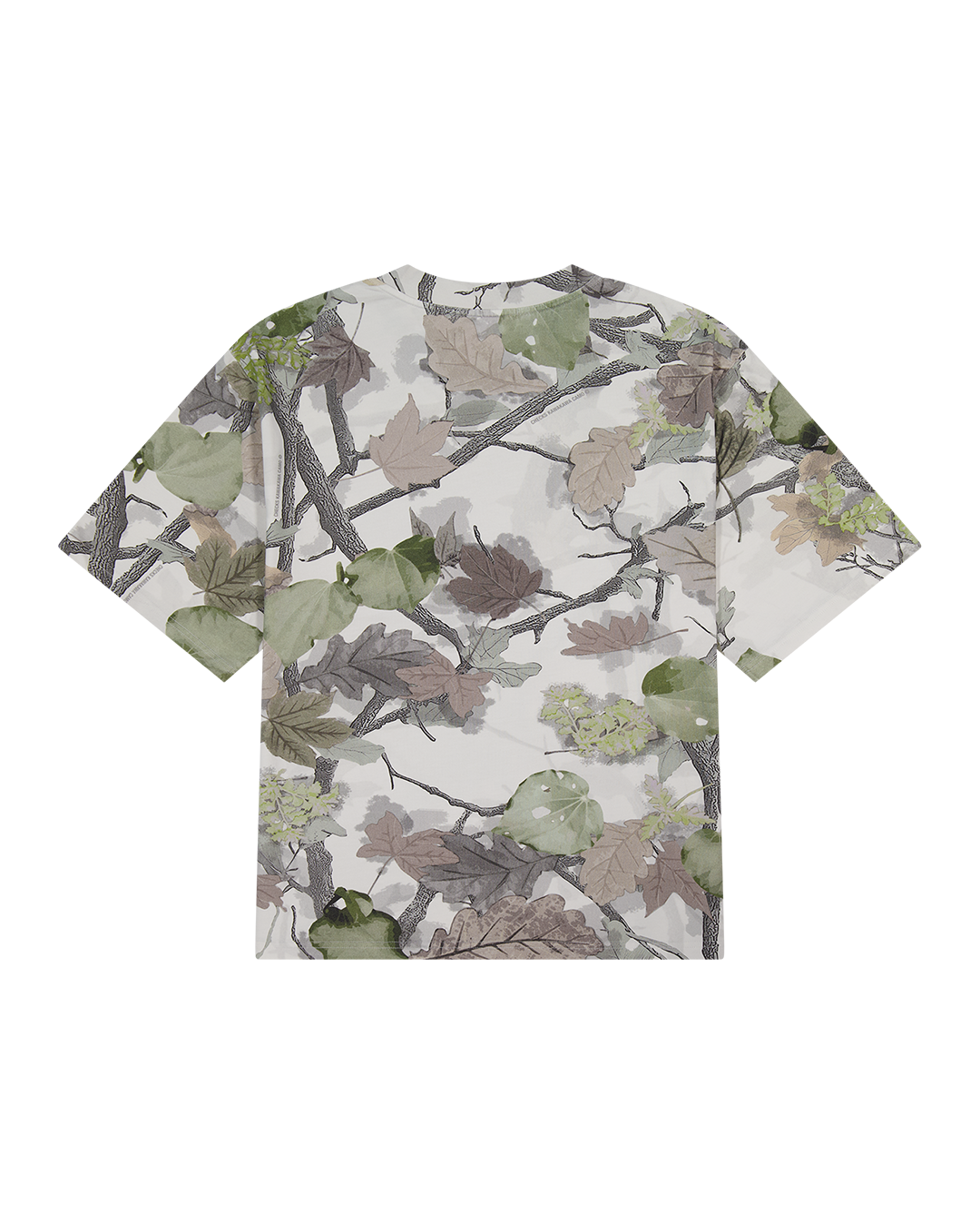 Kawakawa Camo Tee - White - Checks Downtown