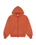 Lark Zip Hoodie - Orange - Checks Downtown