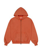 Lark Zip Hoodie - Orange - Checks Downtown