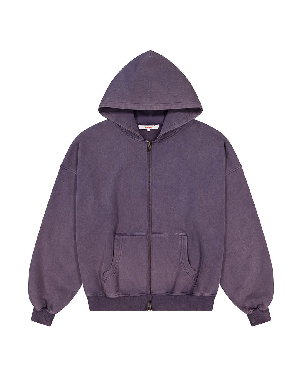 Lark Zip Hoodie - Purple - Checks Downtown