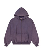 Lark Zip Hoodie - Purple - Checks Downtown