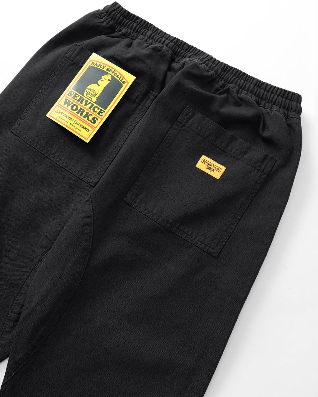 Canvas Chef Pant - Black
