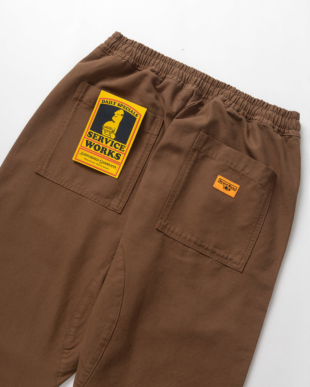 Classic Chef Pants - Bark - Service Works