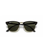 Clubmaster Sunglasses - Black on Gold/G-15 Green - Ray-Ban