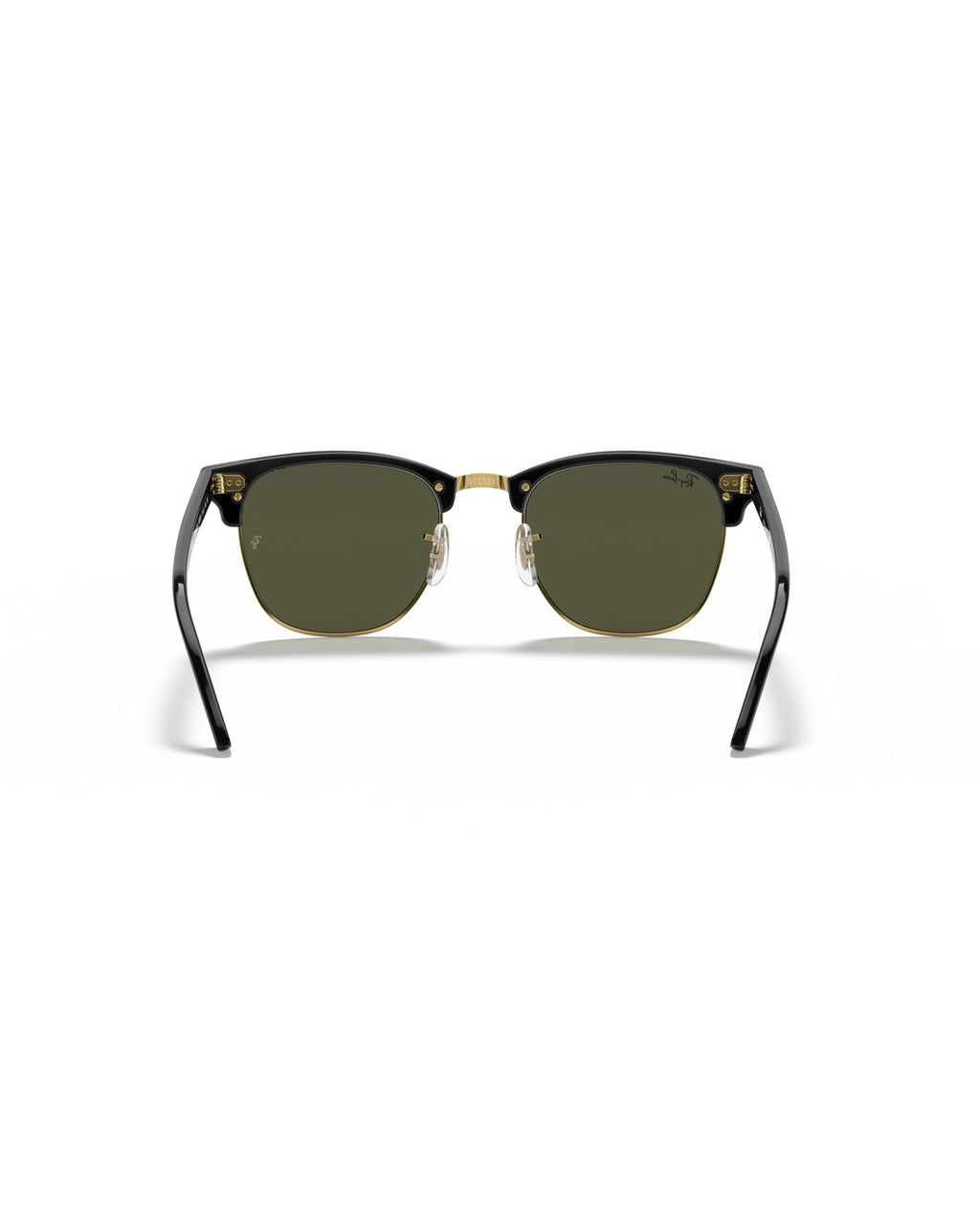 Clubmaster Sunglasses - Black on Gold/G-15 Green - Ray-Ban