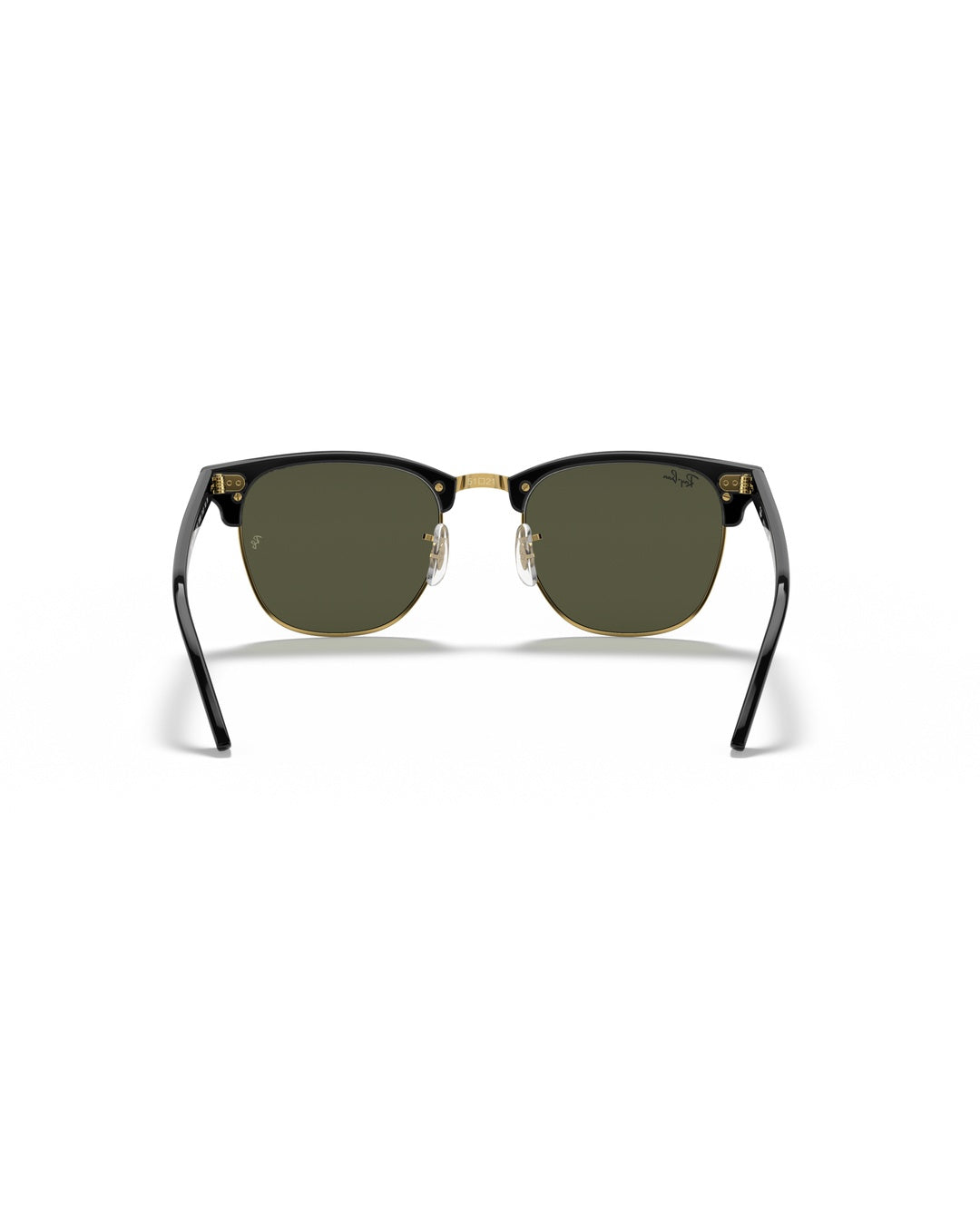 Clubmaster Sunglasses - Black on Gold/G-15 Green - Ray-Ban