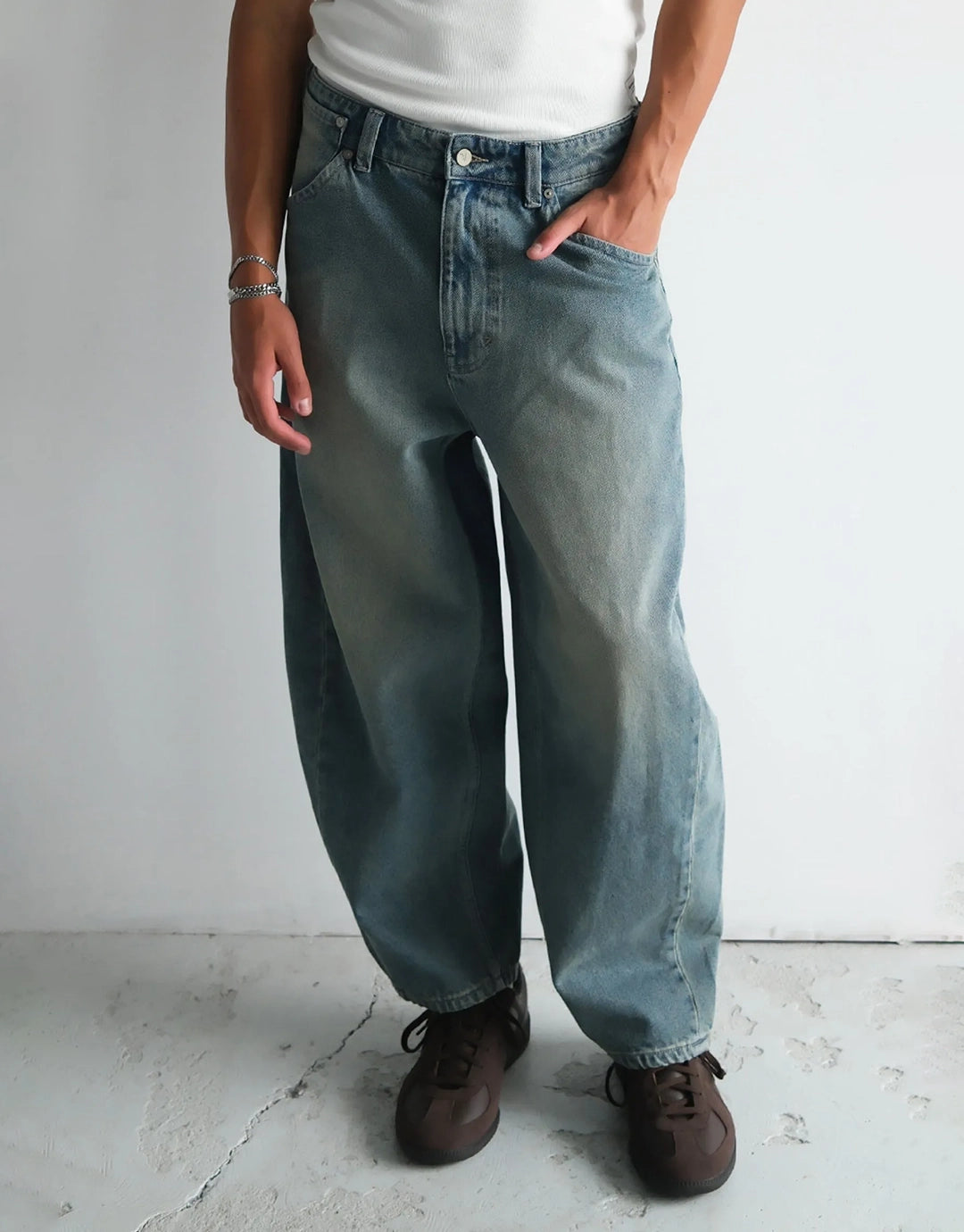 A6 Carson Big Cocoon Denim Jeans