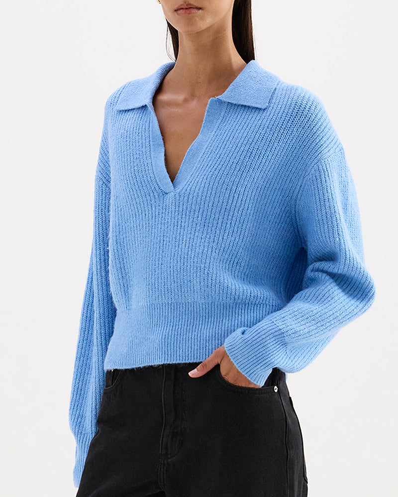 Coleen Rugby Knit - Horizon - Nude Lucy