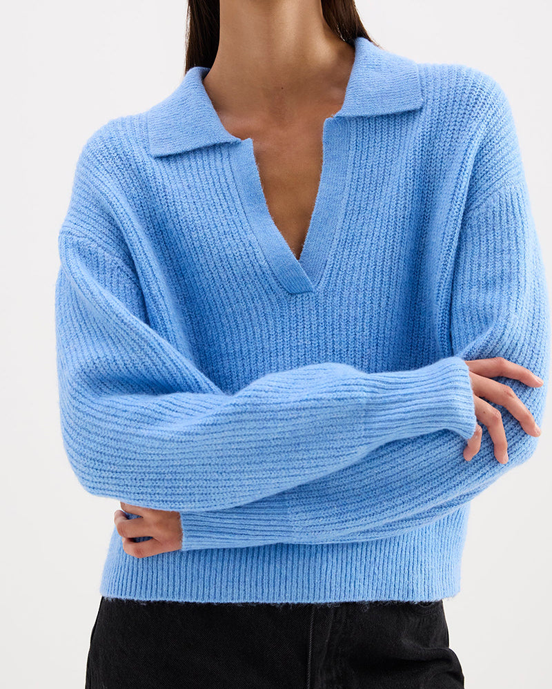 Coleen Rugby Knit - Horizon - Nude Lucy