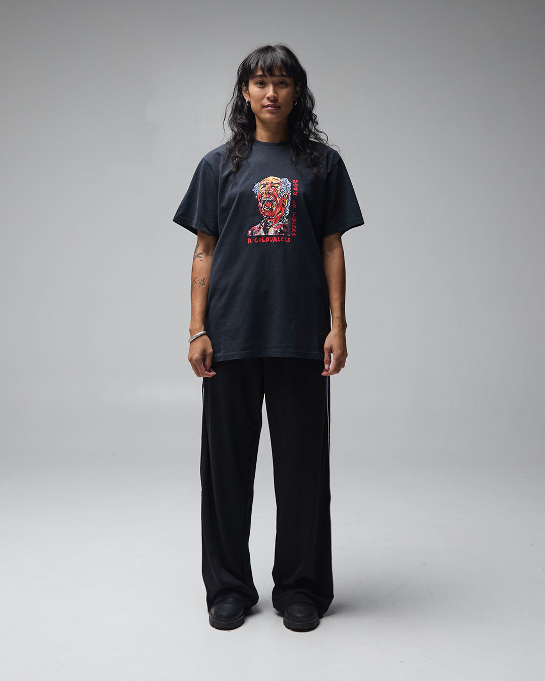 Colourless Clown T-Shirt - Merch Black - Former
