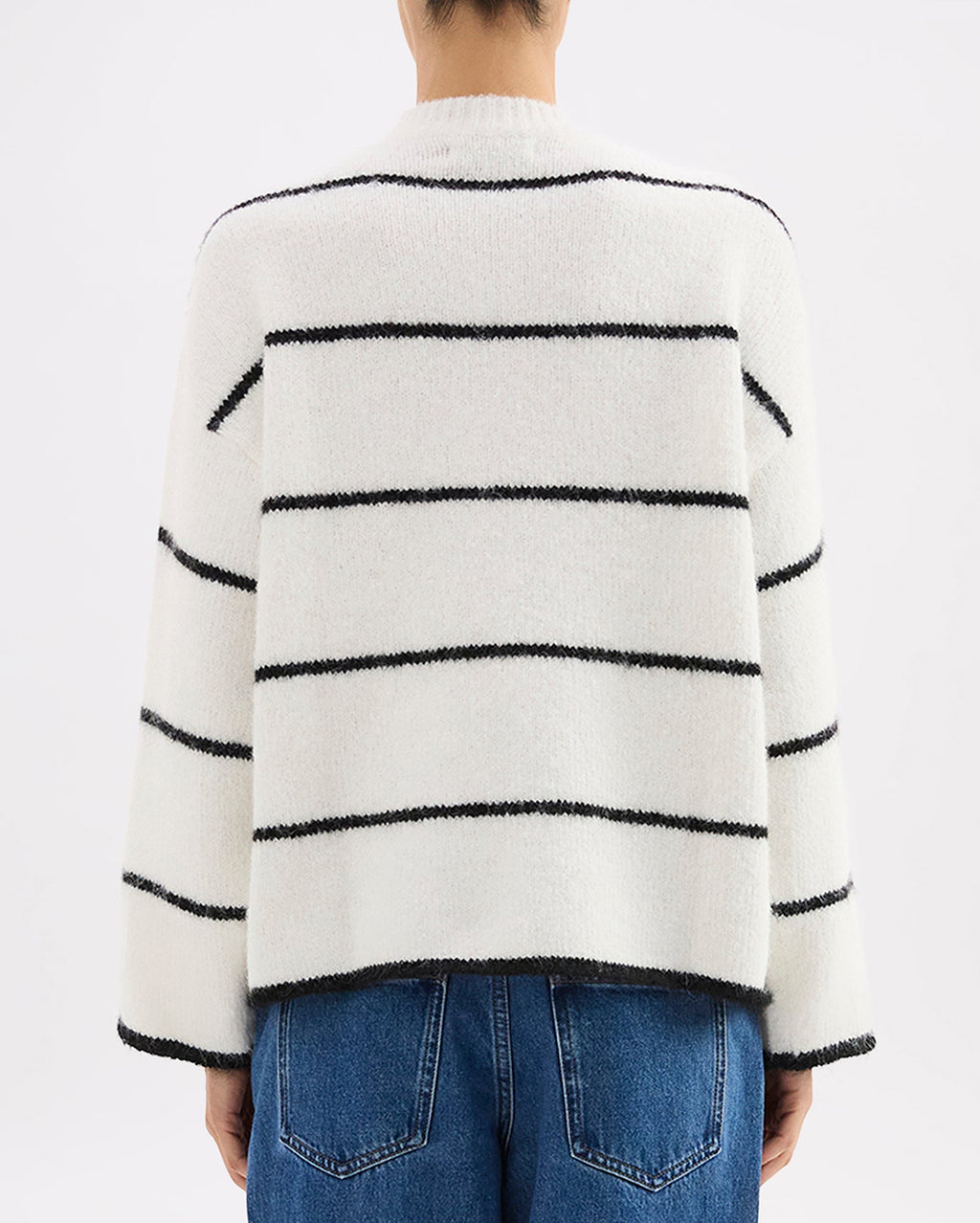 Colter Knit - Black Stripe - Nude Lucy