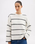 Colter Knit - Black Stripe - Nude Lucy