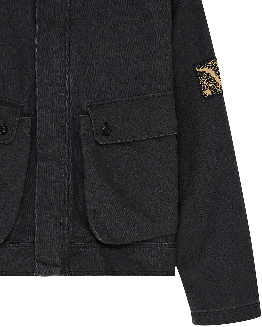 Common State Jacket - Overdyed Anthracite Grey - Deus Ex Machina