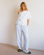 Asymmetrical Top - White