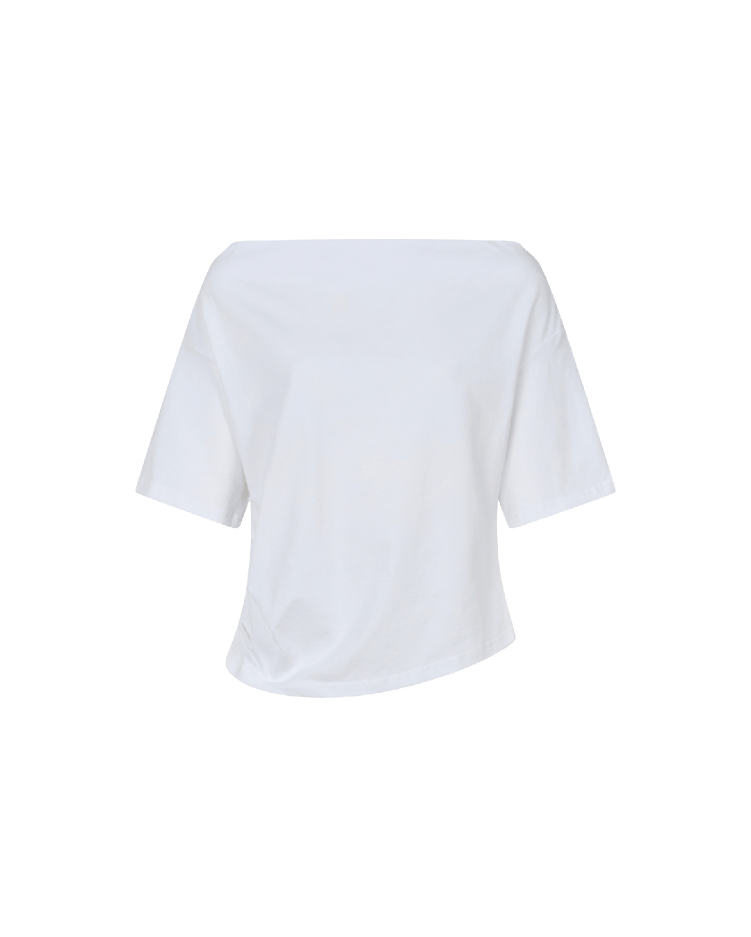 Asymmetrical Top - White