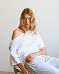 Asymmetrical Top - White