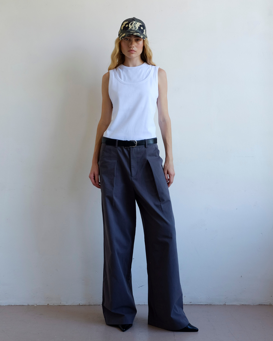 City Twill Trouser - Dark Grey