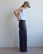 City Twill Trouser - Dark Grey