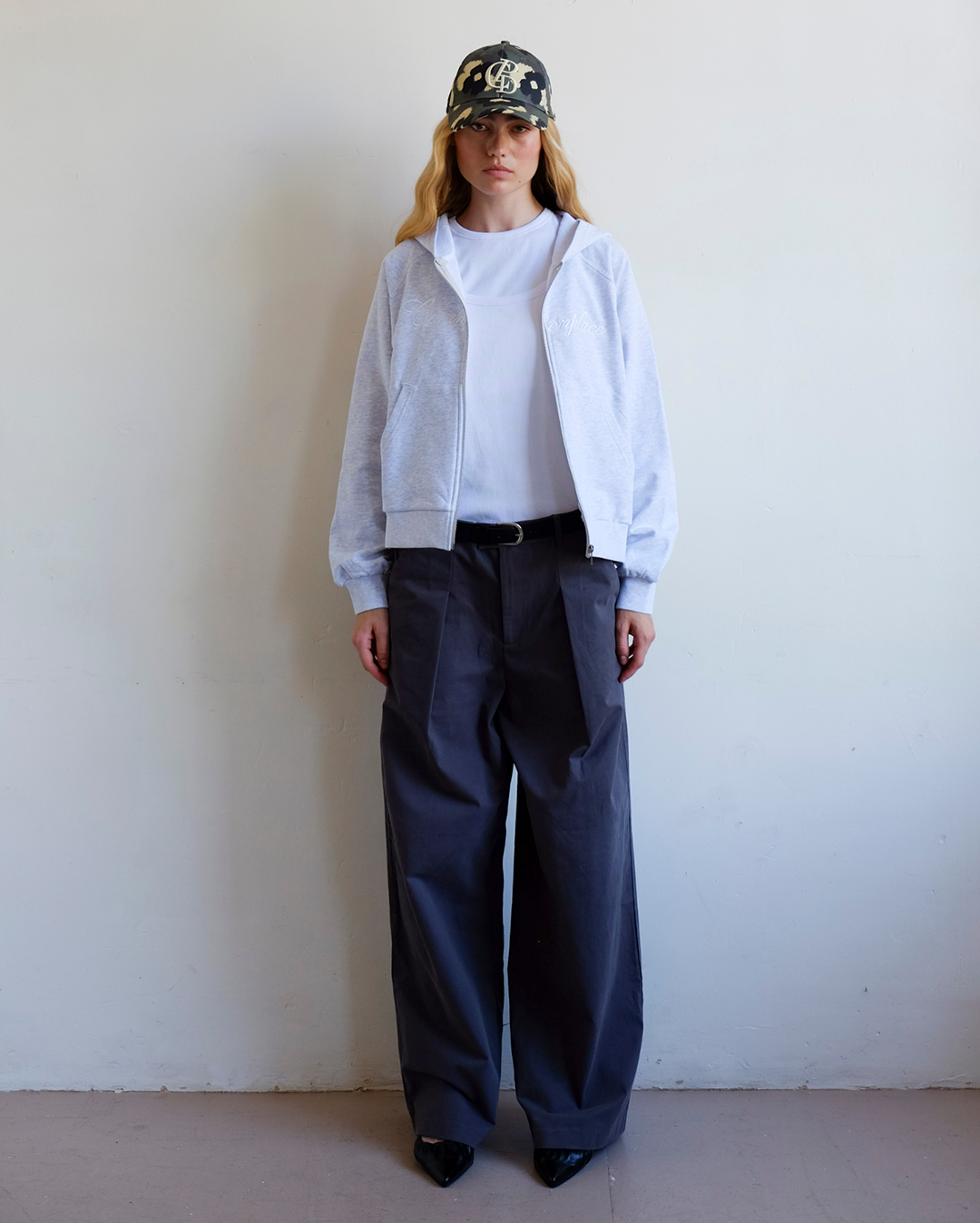 City Twill Trouser - Dark Grey