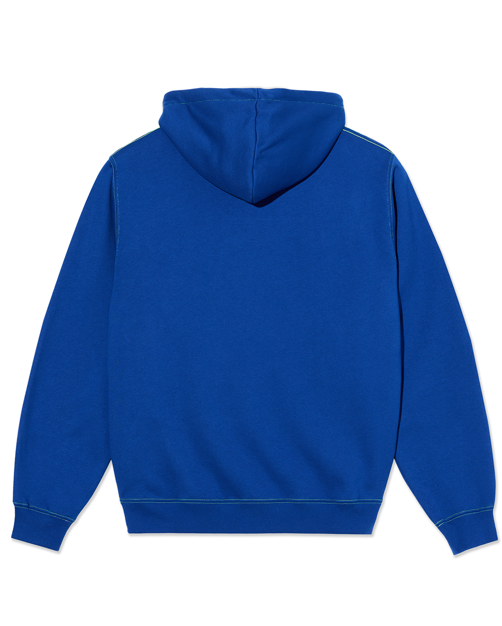 Contrast Dave Hoodie Crude Logo - Egyptian Blue - Polar Skate Co
