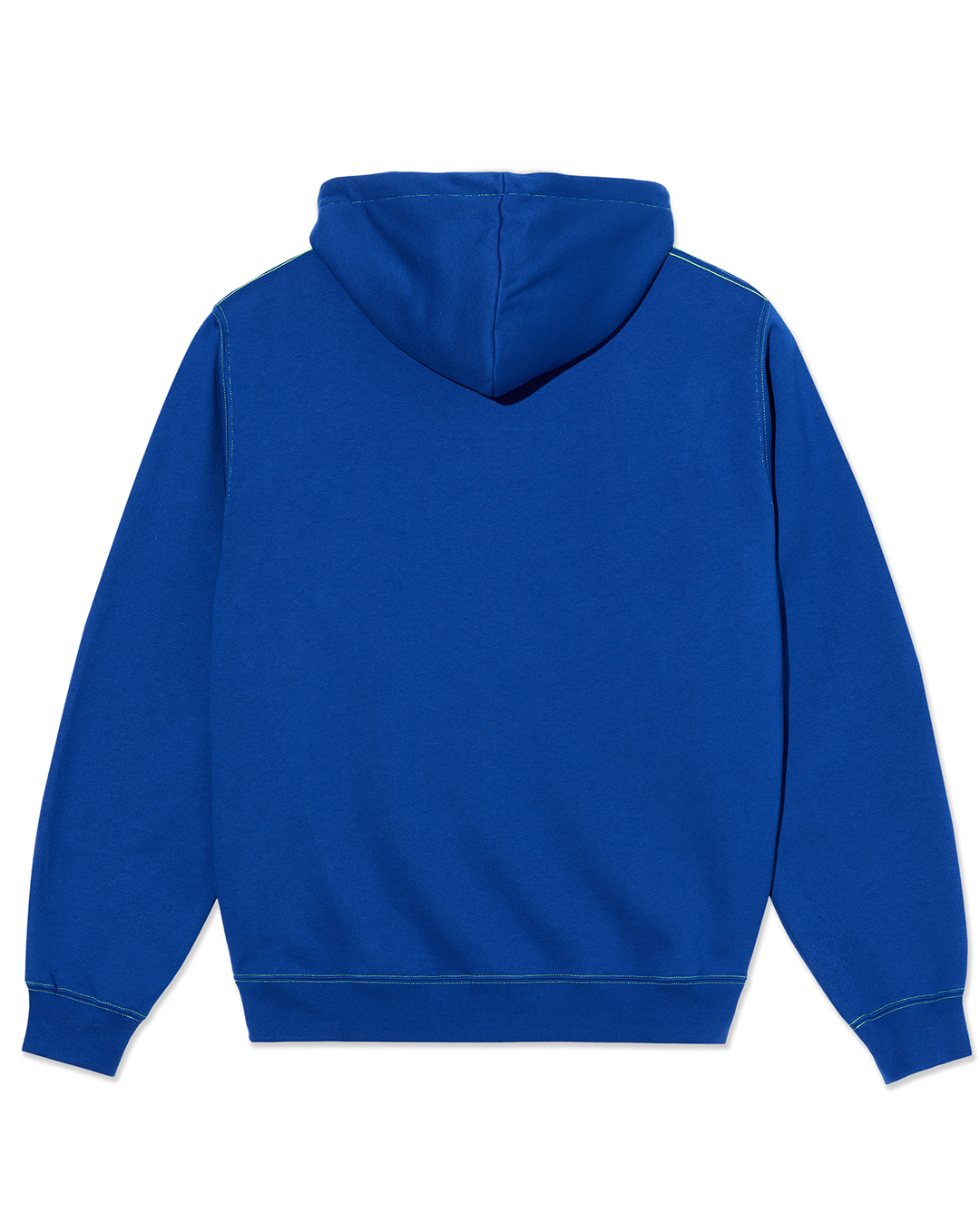 Contrast Dave Hoodie Crude Logo - Egyptian Blue - Polar Skate Co
