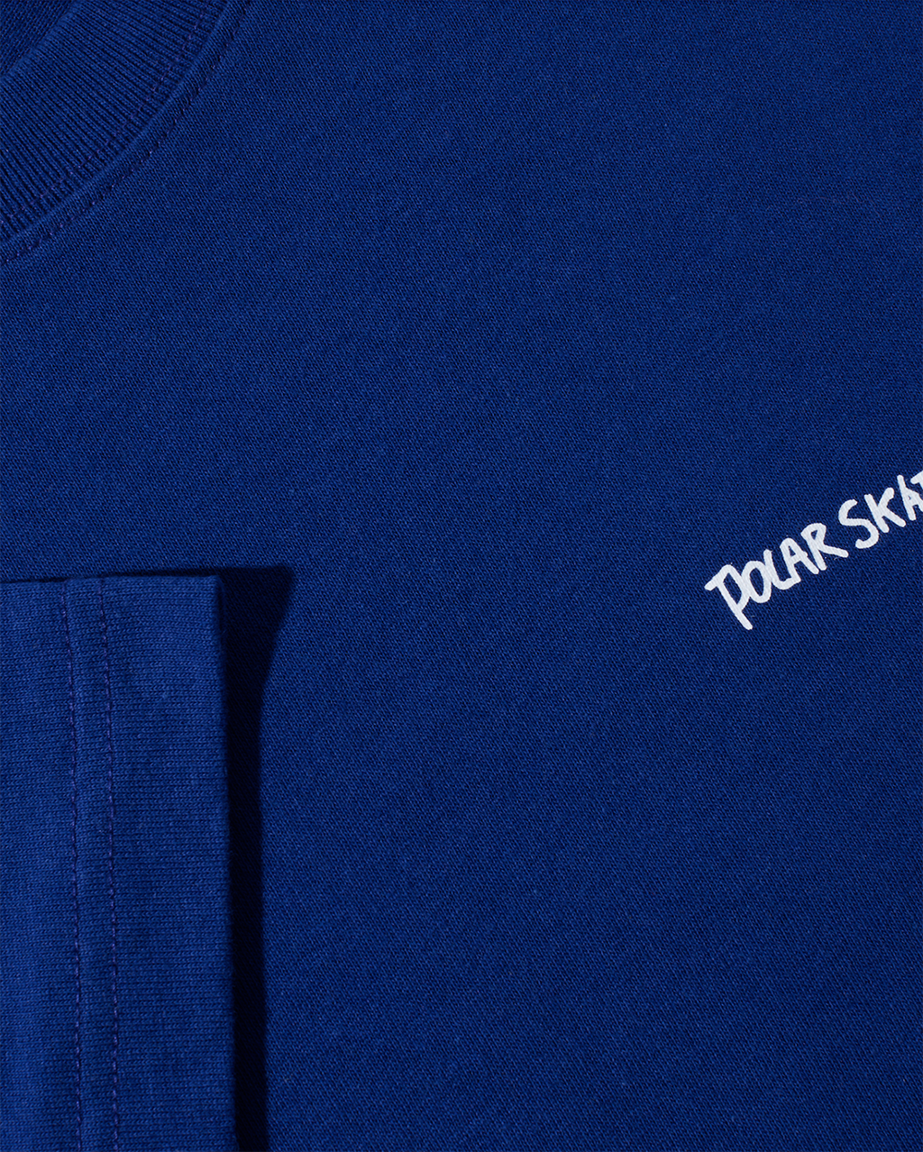 Contrast Tee Doodle - Ultramarine/White 3