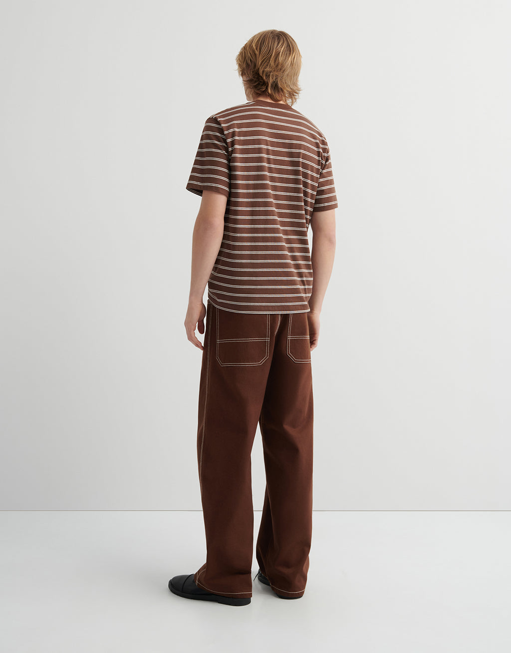 Craft Jeans - Brown Denim by Kowtow - view 3