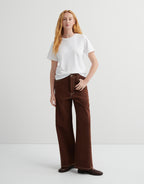 Craft Jeans - Brown Denim by Kowtow - view 6