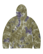 Crochet Knit Zip Hoodie - Olive Green - thisisneverthat