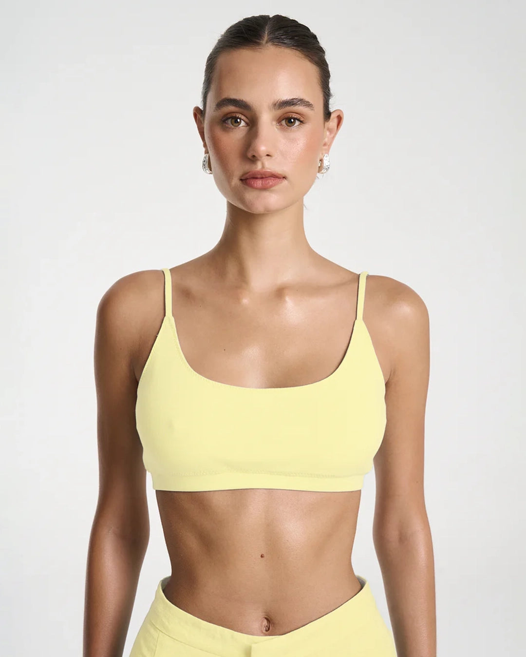 Sports Crop Top - Lemon Lem