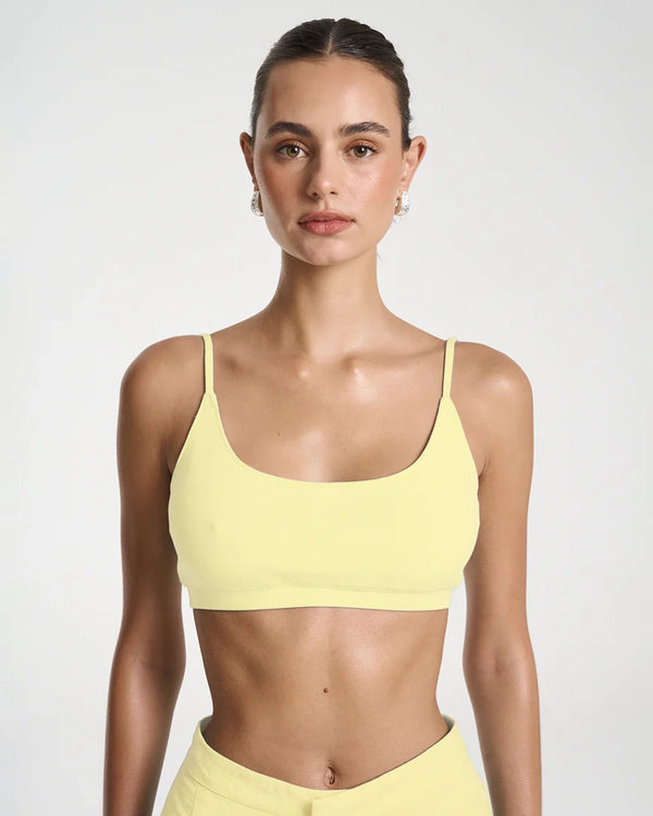 Sports Crop Top - Lemon Lem by Summi Summi