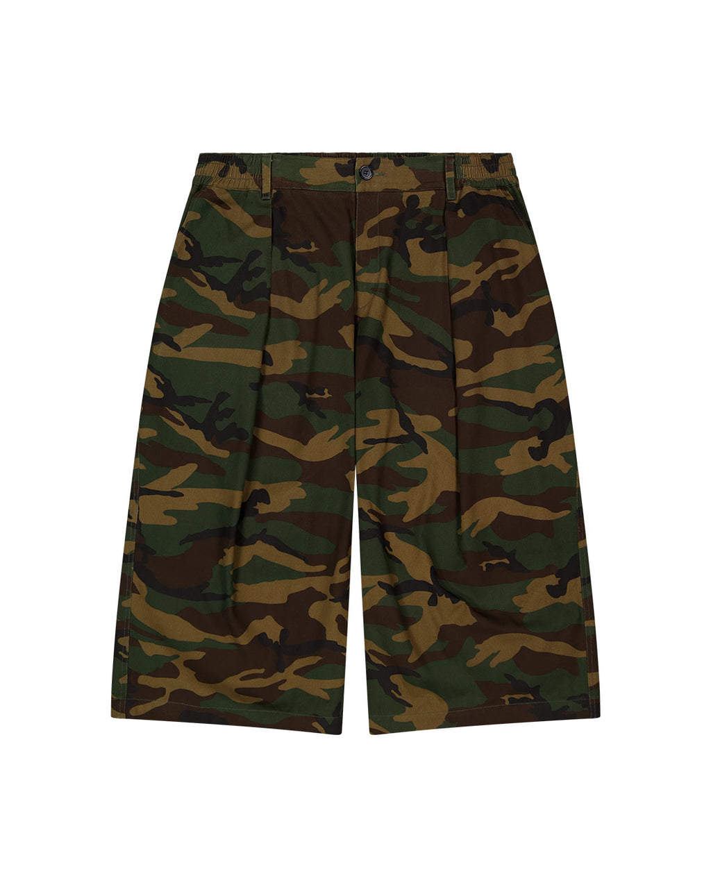 Hakama Shorts V2 - Woodland Camo by Checks Downtown