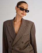The Bella Sunglasses - Black by Luv Lou - view 7