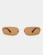 The Ryan Sunglasses - Gold by Luv Lou - view 7