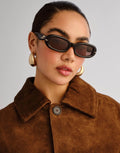 Numero Siete Sunglasses - Obsidian Black by Le Specs Luxe