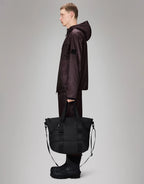 Puffer Mix Tote Bag Mini W3 by Rains - view 3