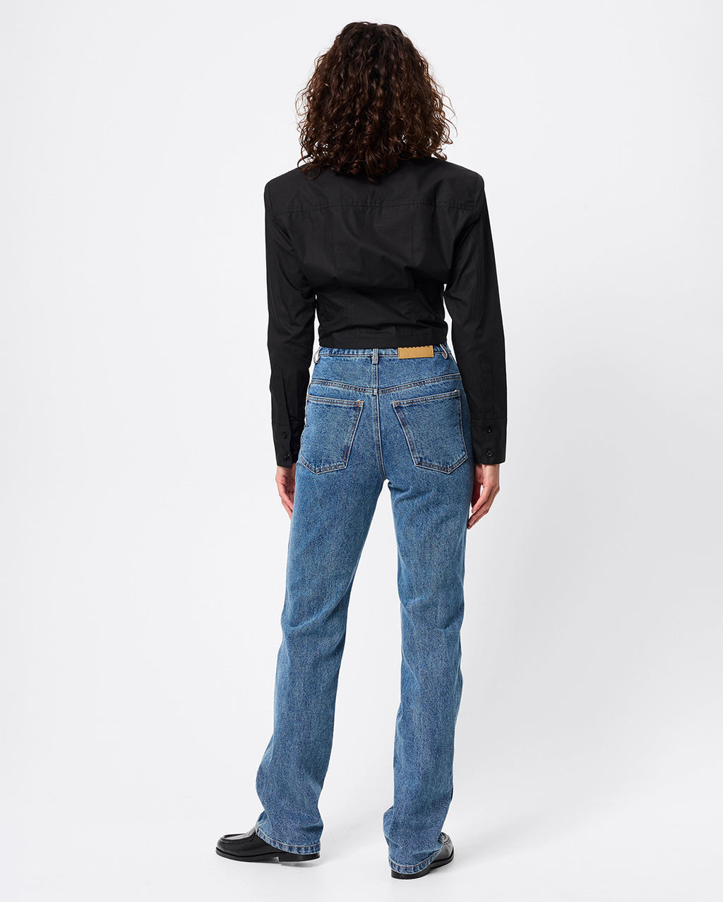 Darcy Shirt - Black - Mossman