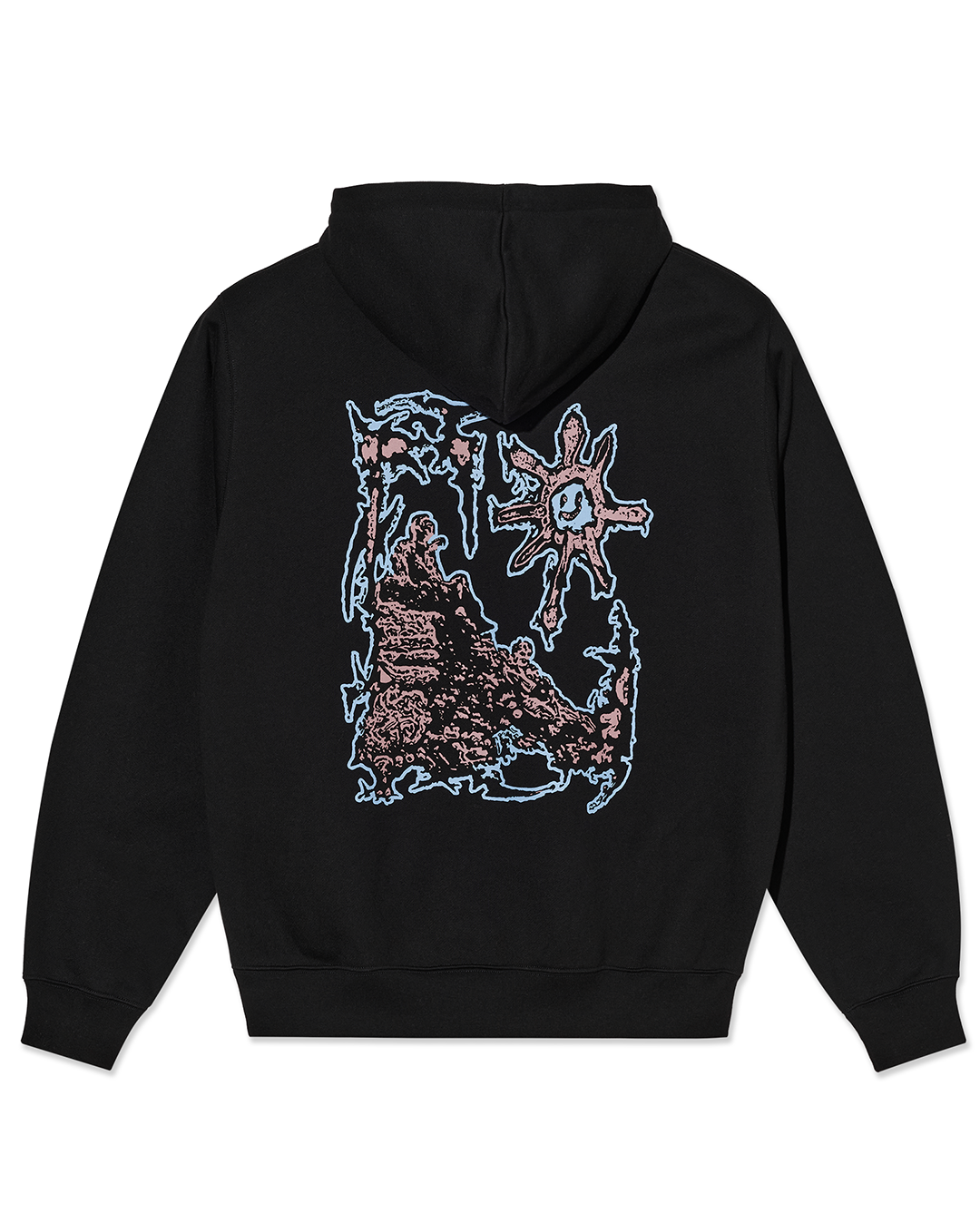 Dave Hoodie Lovely Day - Black - Polar Skate Co