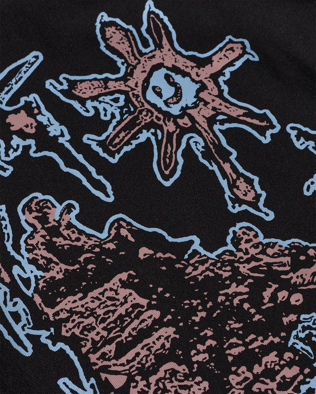 Dave Hoodie Lovely Day - Black - Polar Skate Co