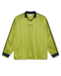 Davie Long Sleeve Shirt - Peridot/Dark Blue - Polar Skate Co