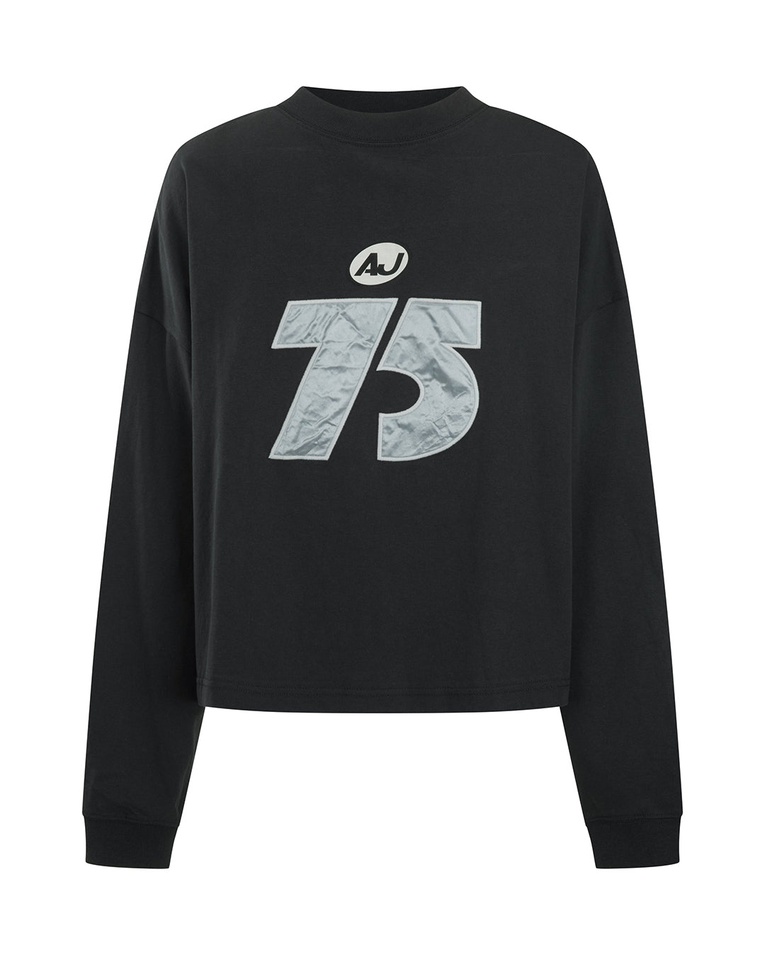 Daytona Long Sleeve Top - Washed Black - Araminta James